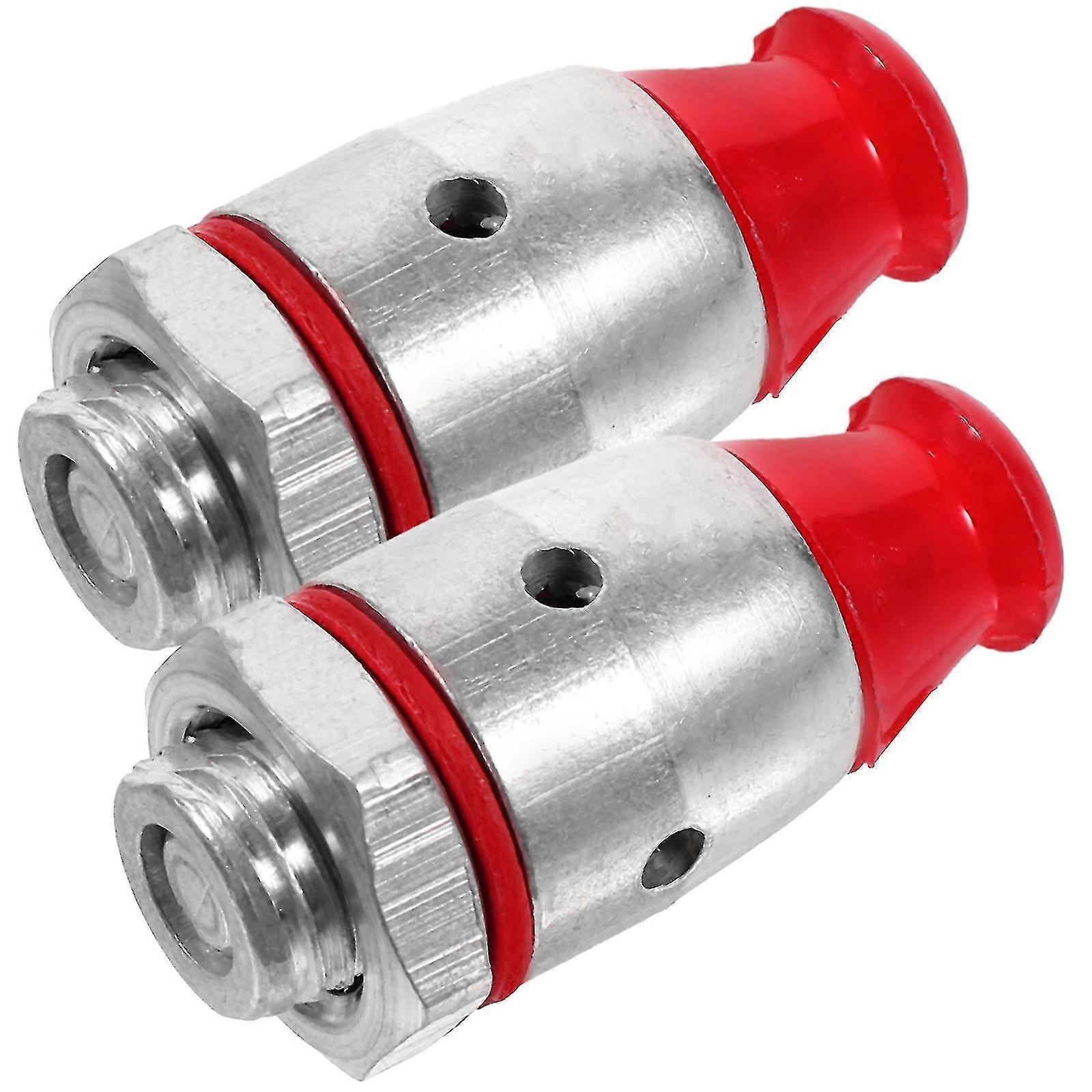 Set Mit 2 10-mm-sicherheits- Und Druckbegrenzungsventilen Für Schnellkochtöpfe