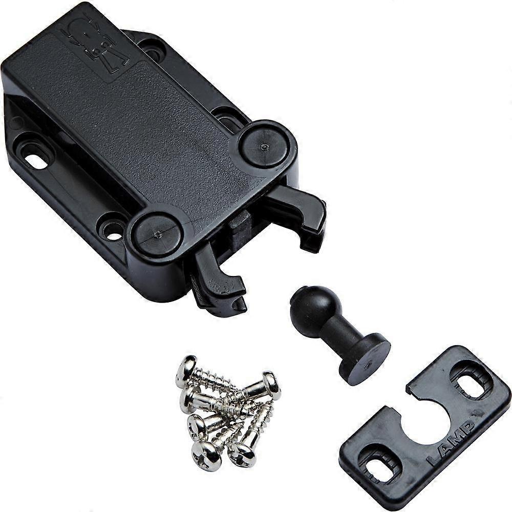 Mc-37 Mandal Kontaktloses, Nichtmagnetisches Push-to-secure-system, Schwarz