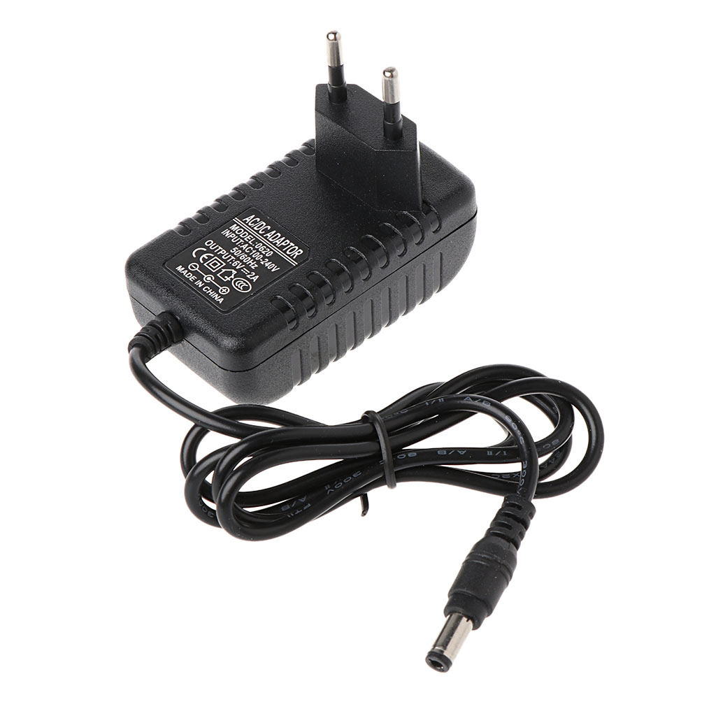 6v 1a Netzteil, Wandstecker Mit Extra Langem 90 Cm Kabel Und 7,5 X 3 Cm Ac/dc-stecker