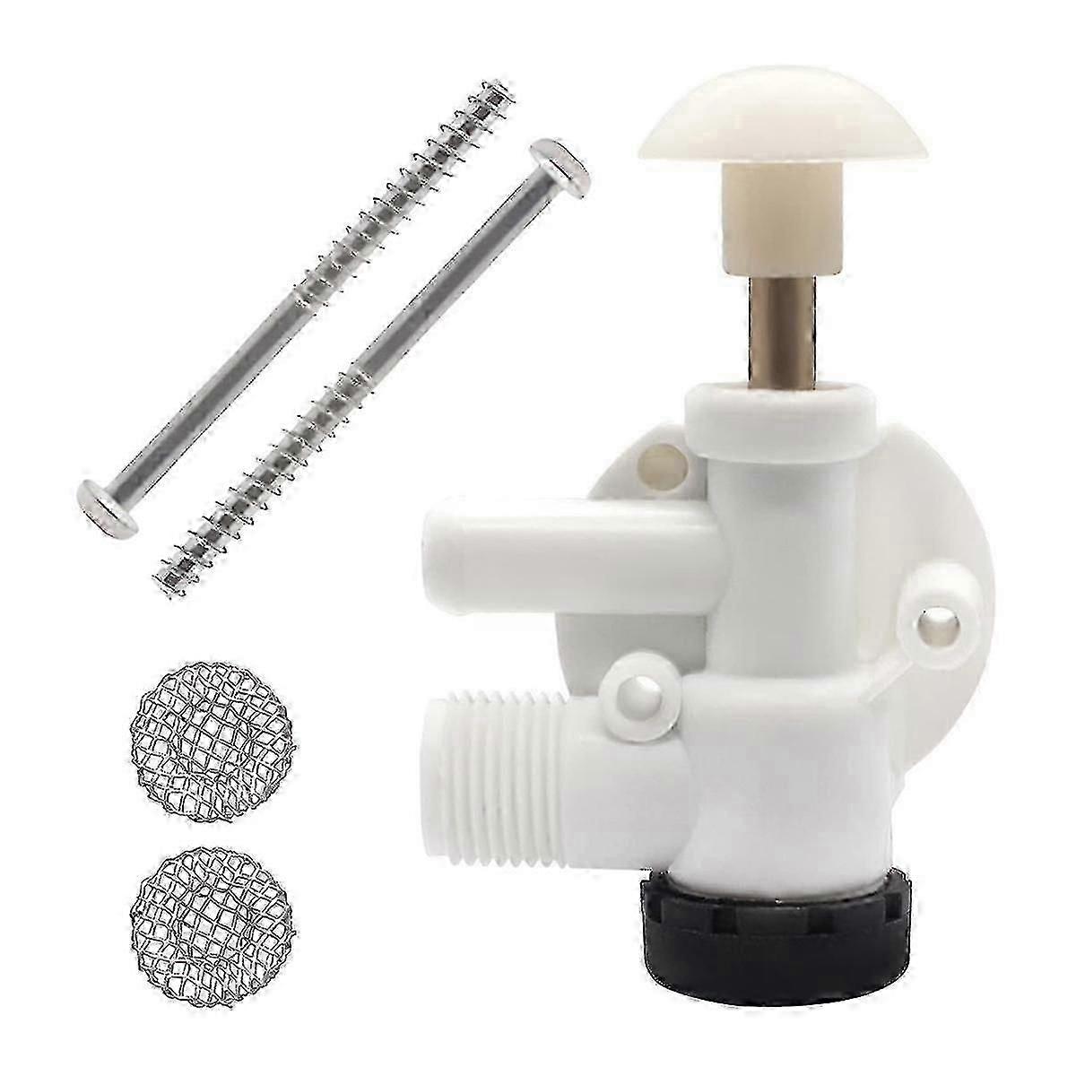 Wasserventil-reparaturset Für Wohnmobil-/wohnwagentoiletten, Kompatibel Mit Ecovac Vacuflush Fußtoiletten, Ersatzteile Für Anhänger 385314349,z