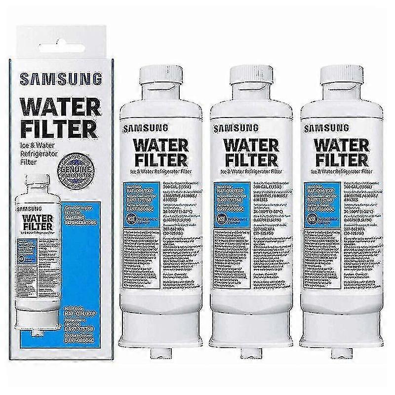 Set Mit 3 Kühlschrank-wasserfiltern, Kompatibel Mit Samsung Da97-17376b Und Haf-qin Da97-08006c