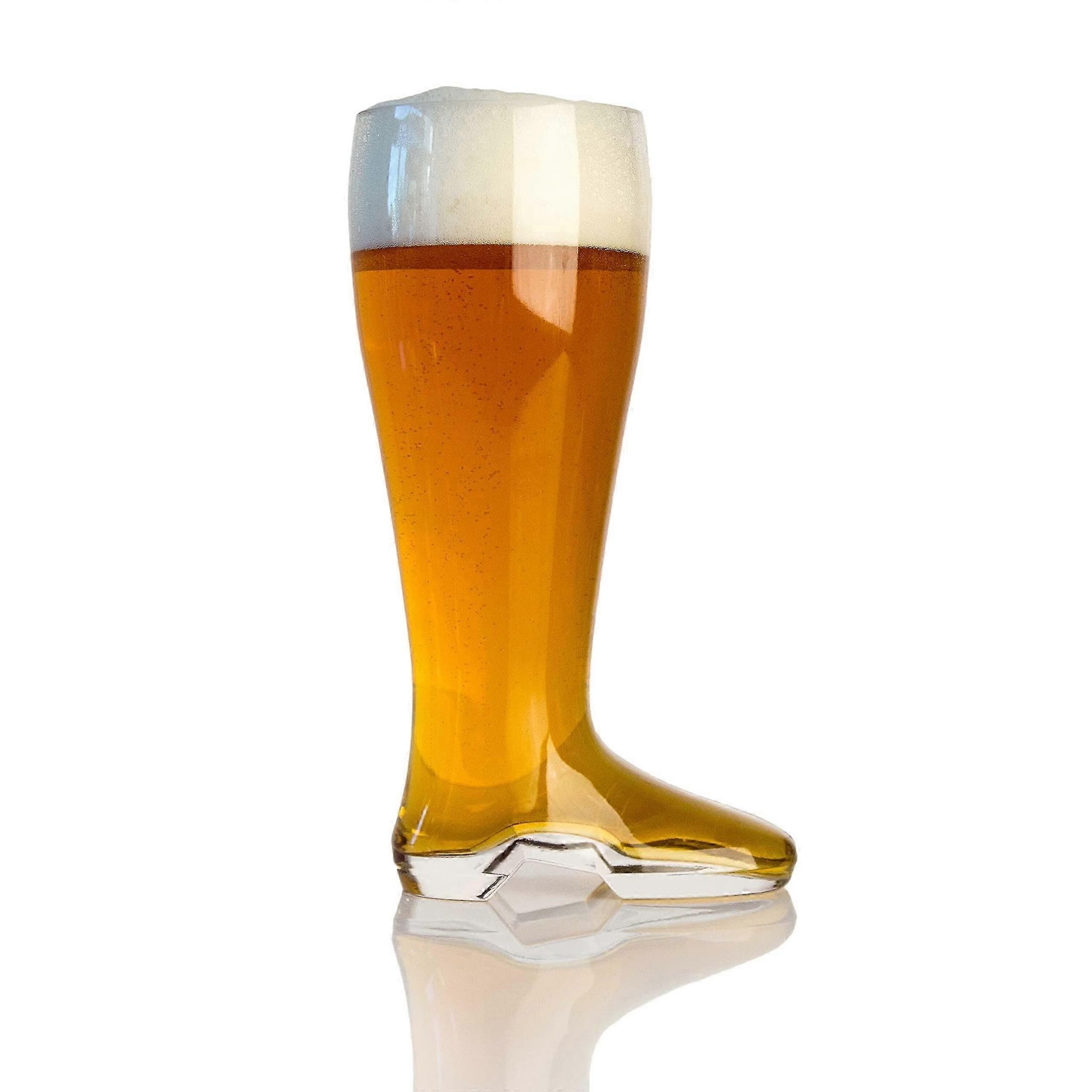 Stiefelförmiger Glaskrug, Ideal Für Oktoberfestpartys, 1,5 Liter