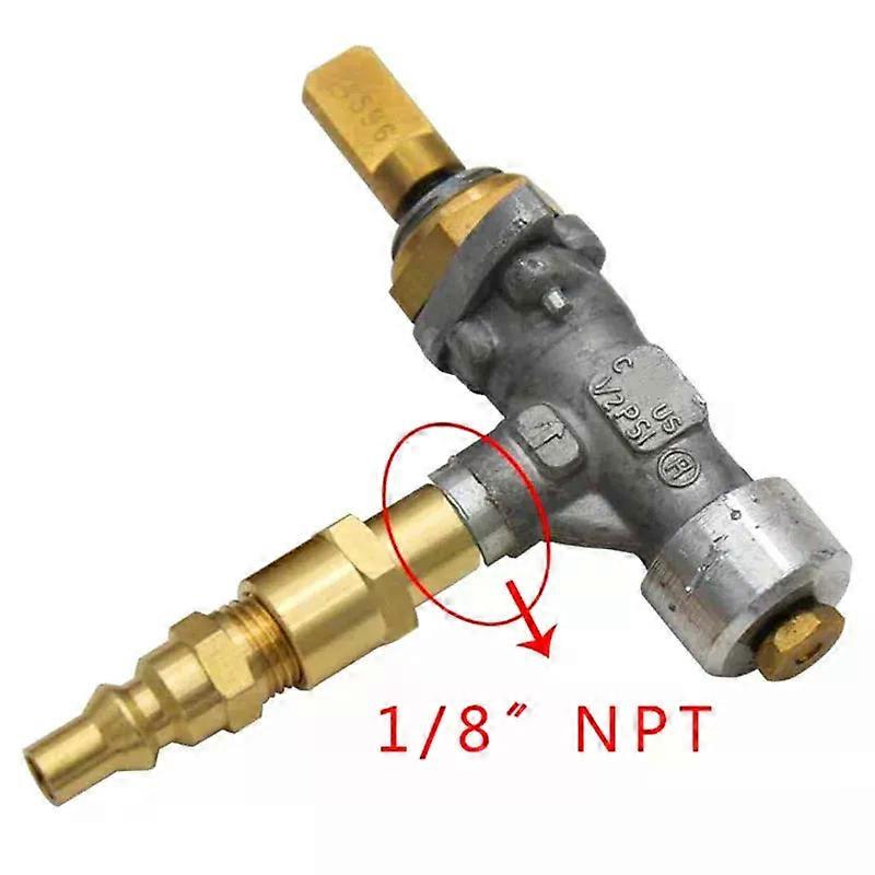 A15f-1/4 Zoll Schnellanschlussadapter Für Tragbare Gasgrills Weber Q 100, 1000, 200, 2000, 1200 Und 2200.