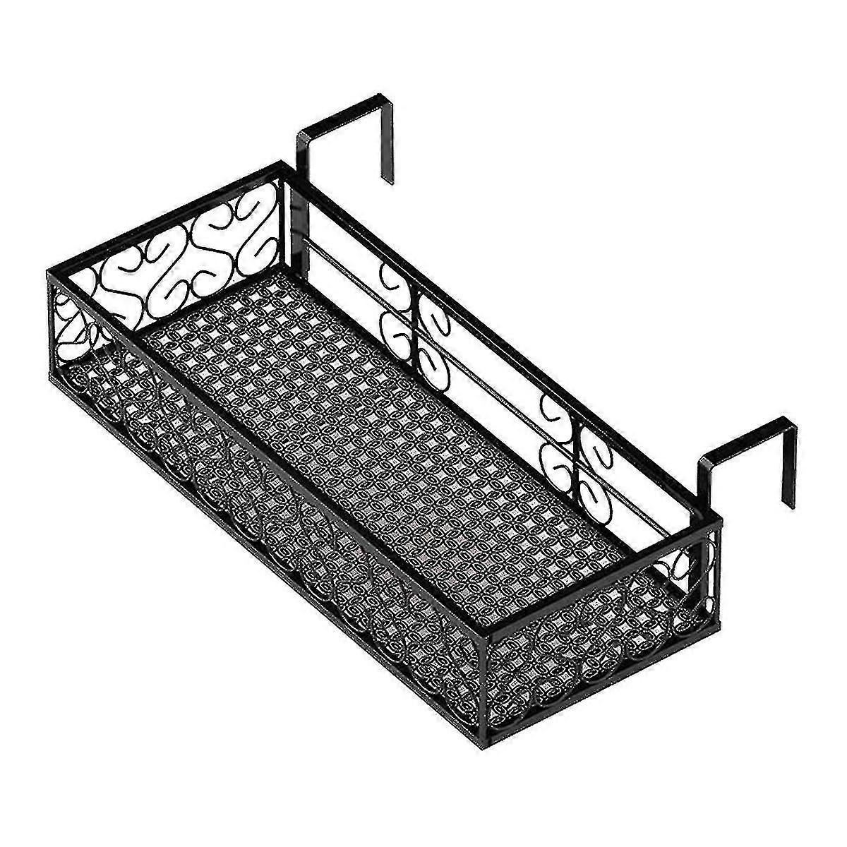 Hängender Balkon-blumentopfhalter, Hängender Blumentopfständer, Balkon-pflanzgefäß Aus Metall