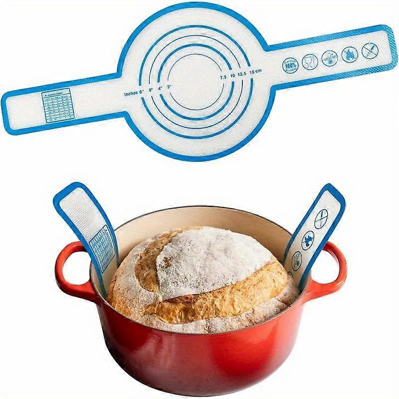 Silikon-backmatte, Kompatibel Mit Backformen, Silikon-brothandtuch Mit Langem Griff, Wiederverwendbares Zubehör Zum Sauerteigbacken