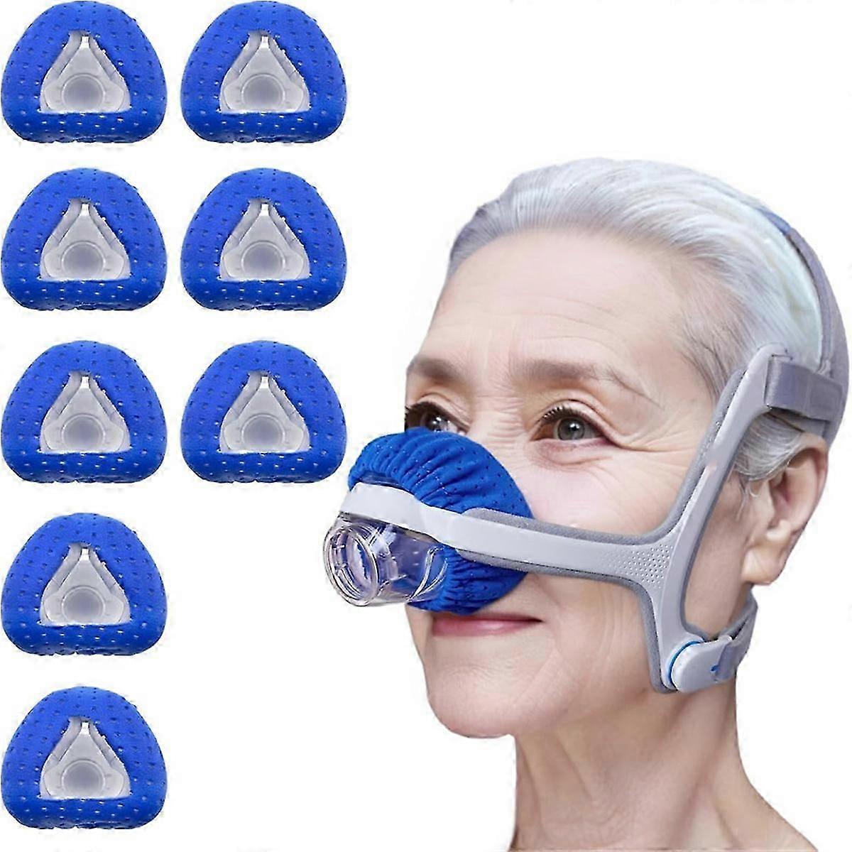 Packung Mit 8 Nasenmaskenüberzügen Für Cpap-masken, Kompatibel Mit N2o- Und Cpap-masken