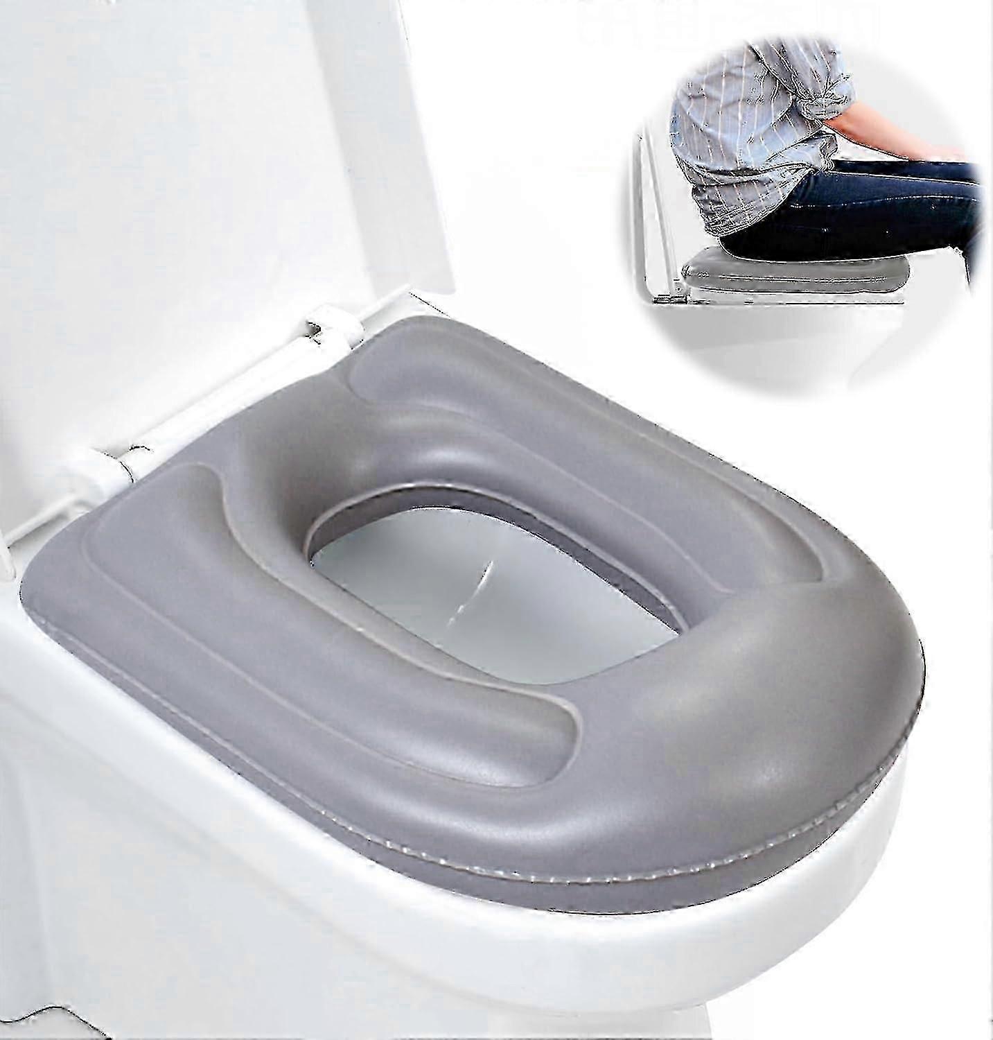 Höhenverstellbarer, Aufblasbarer Toilettensitz, Geeignet Für Ältere Und Behinderte Menschen, Lindert Steißbeinschmerzen.