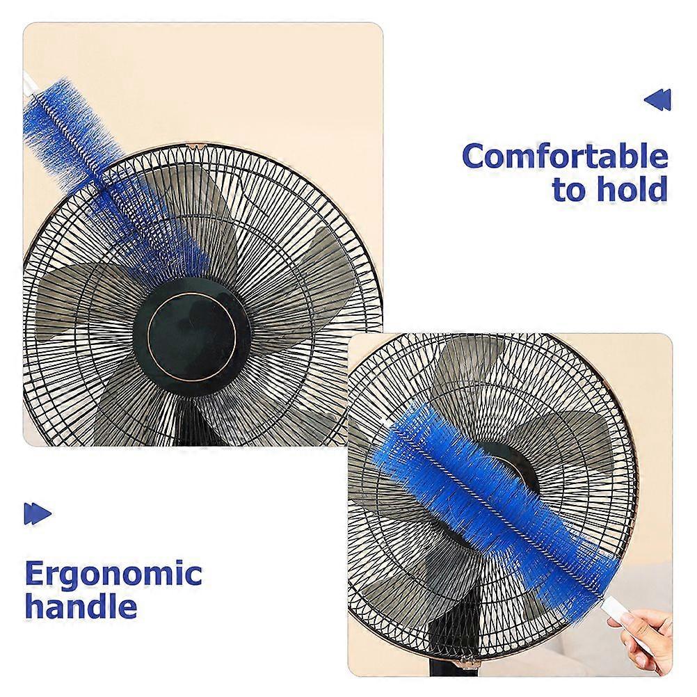 Set Flexibler Ventilatorreinigungsbürsten, Geeignet Für Den Heimgebrauch, Multifunktionale Bürsten Zum Abstauben Von Ventilatoren, Reinigungswerkzeuge Kompatibel Mit Haushaltsüblichen Ventilatorreinig
