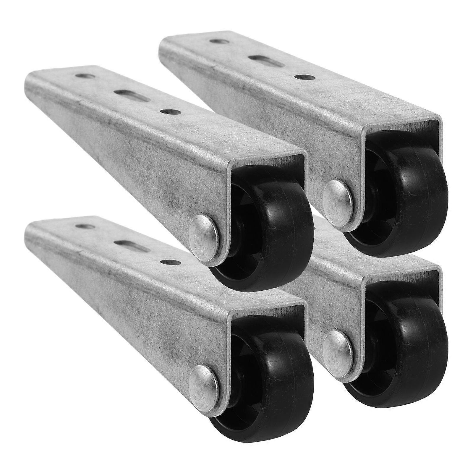 Set Aus 5 Robusten Lenkrollen Mit Leichtgängigem Lauf, Langer Auflagefläche Und Richtungsgenauigkeit, Kompatibel Mit Möbeln.