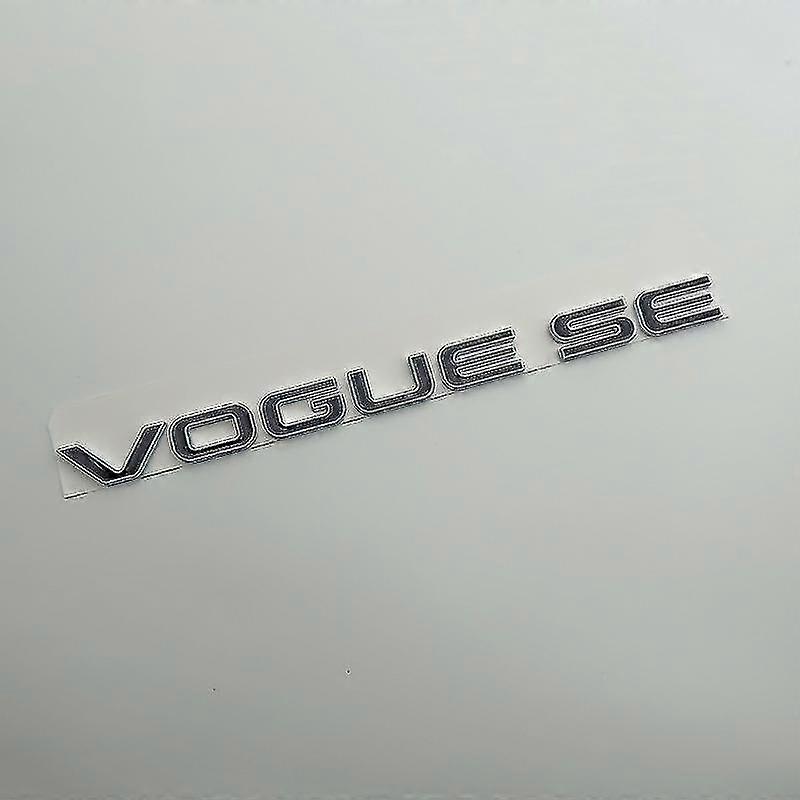 3d-logo-emblem Aus Schwarzem Chrom-abs Für Den Land Rover Range Rover Vogue Se, Heckklappenaufkleber, Kompatibel Mit Land Rover Range Rover Vogue Se. Aufkleberzubehör