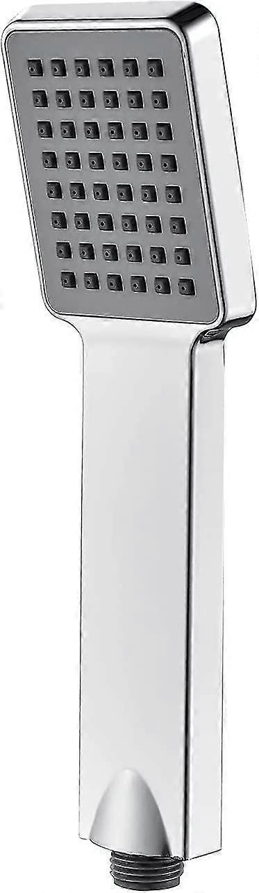 Wassersparender Duschkopf - Universelle Handbrause, 1/2-zoll-anschluss, Quadratisch, Chrom (g1/2)