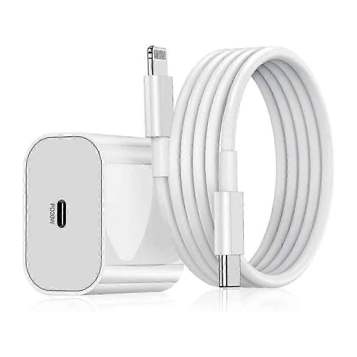 20-w-schnellladegerät Und Ladekabel Kompatibel Mit Iphone