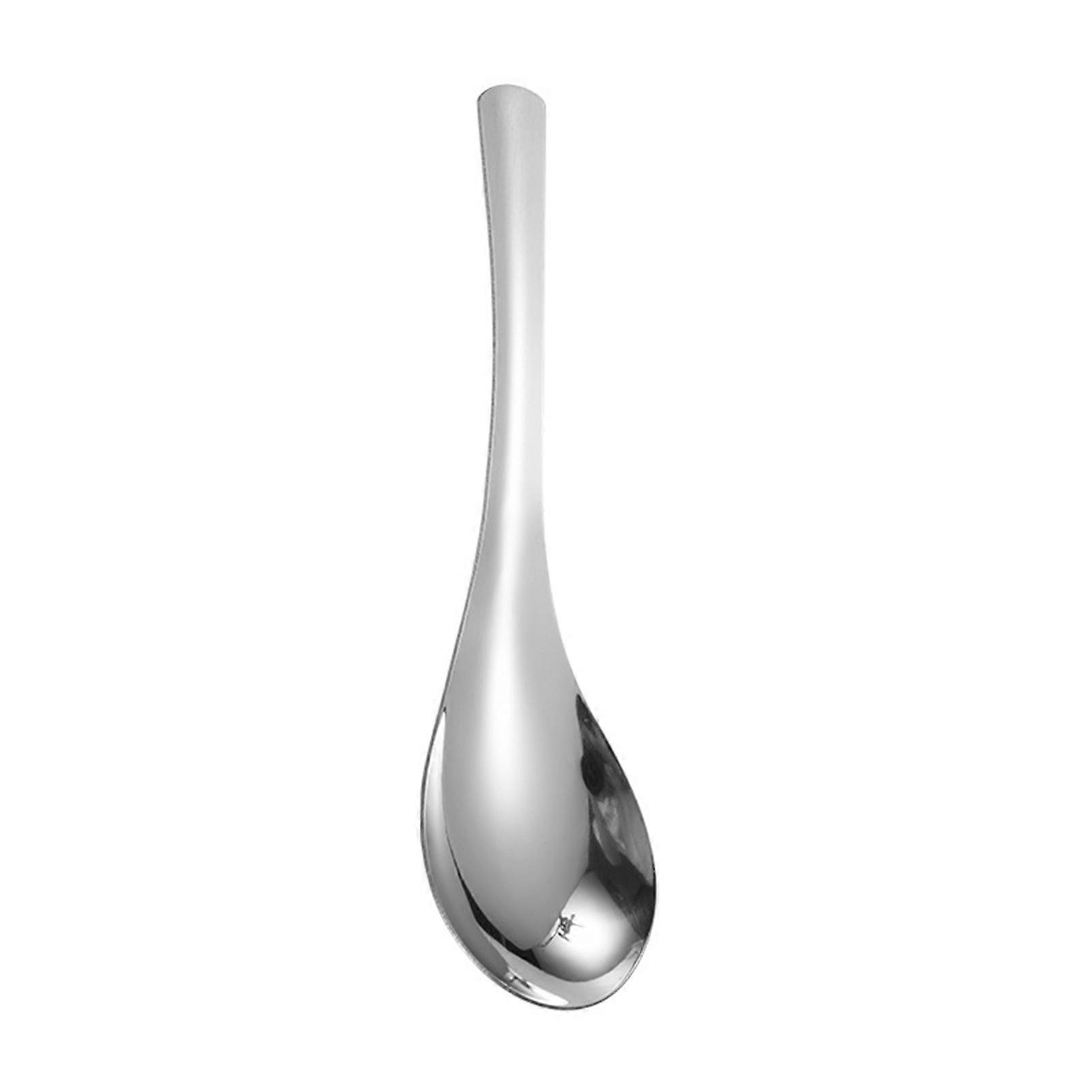 Suppenlöffel Aus Edelstahl – Groß Mit Abgerundeter Kante – Für Zuhause Und Gastronomie – Ergonomisch, 13,6 X 16,3 Cm