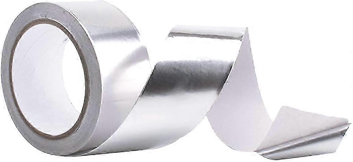 Aluminium-dichtungsband, Kompatibel Mit Reparaturklebeband, 45 Mm X 20 M, Temperaturbeständiges Aluminium-dichtungsband, Kompatibel Mit Reparaturklebeband