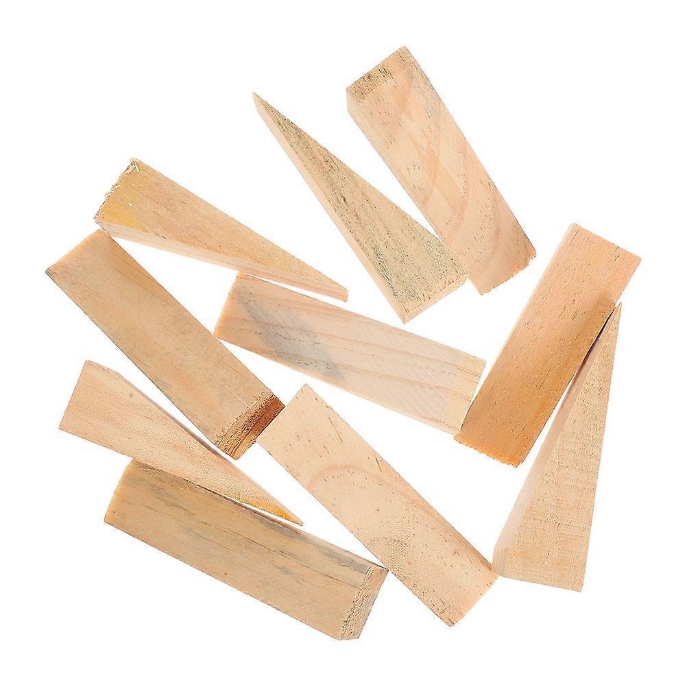Türkeile Aus Holz, Kompatibel Mit Türstoppern, Mit Rutschfester Oberfläche, Packung Mit 60 Stück.