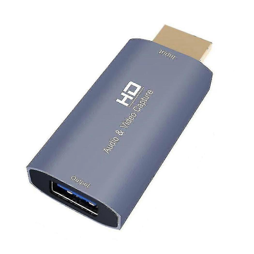 Z51 Usb-buchse Auf Hdmi 4k-stecker Audio-/videoaufnahmekarte, Kompatibel Mit Live-streaming Auf Computer.
