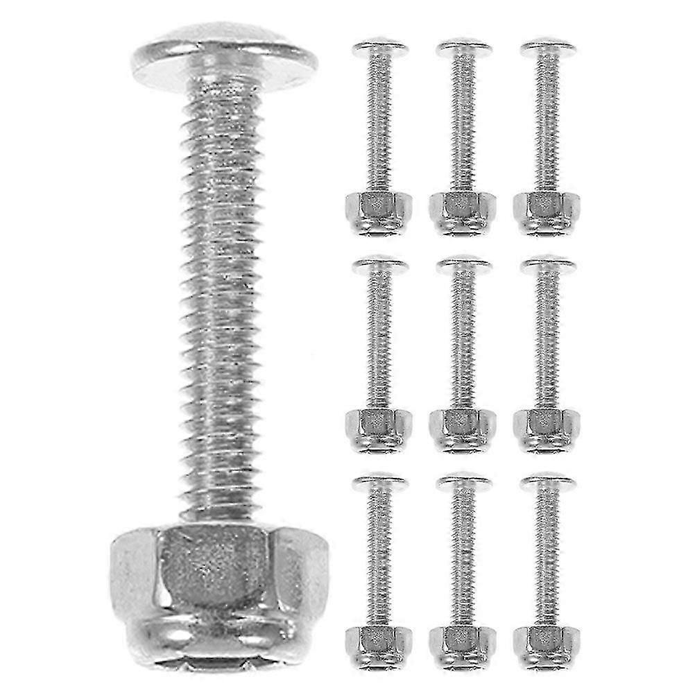 10 Befestigungsschrauben Für Tischfußballtische, Metallmuttern, Hochleistungsschrauben