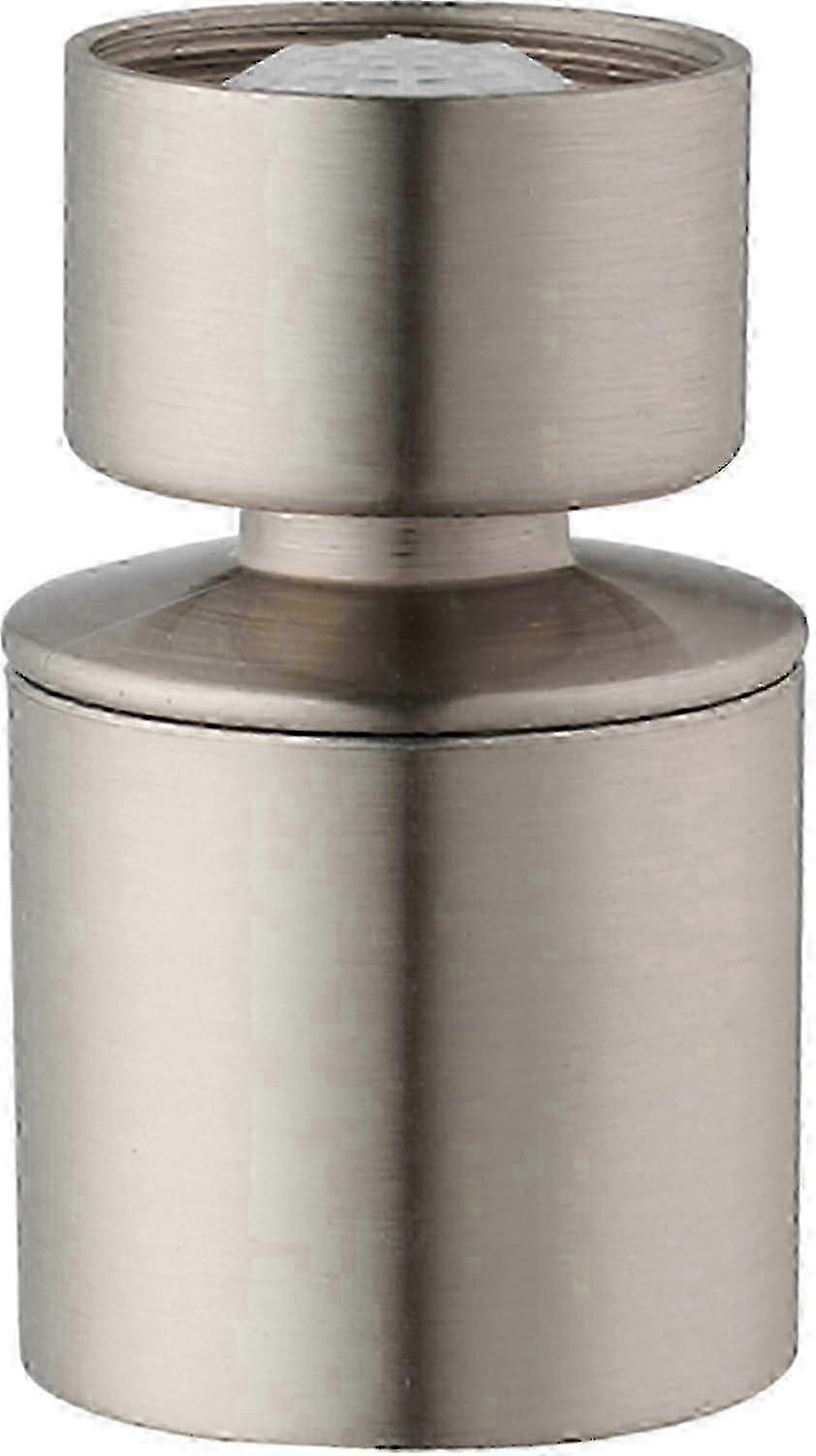 Küchenarmatur Aus Gebürstetem Nickel Mit 360°-schwenkfunktion Und Zwei Sprühdüsen, Kompatibel Mit Dem Spülbecken