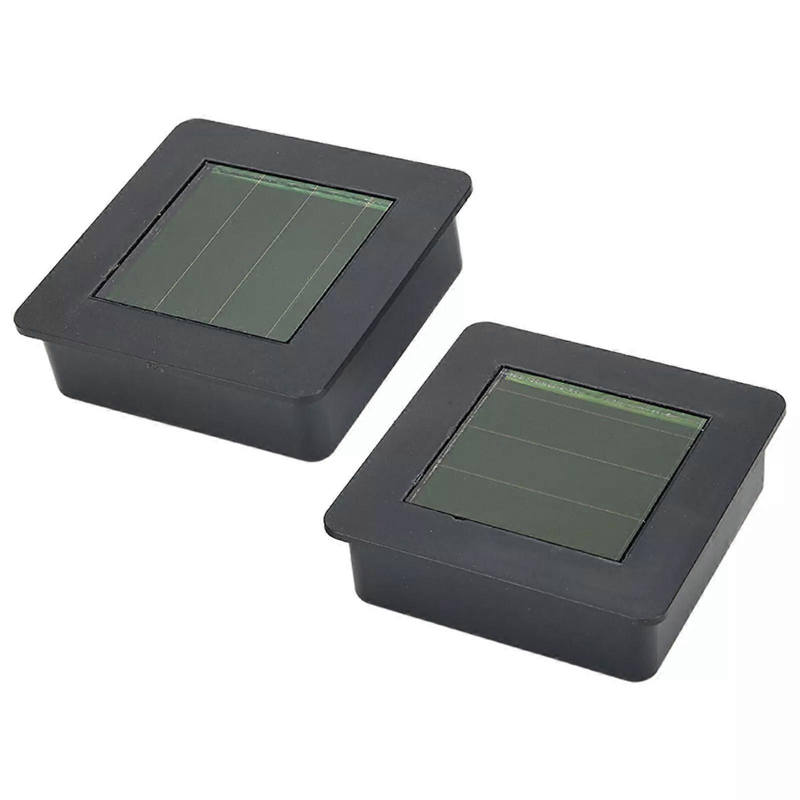 Oder 4 Ersatzsolarzellen Für Lampe, Oberes Quadratisches Solarpanel, Ersatz Jy