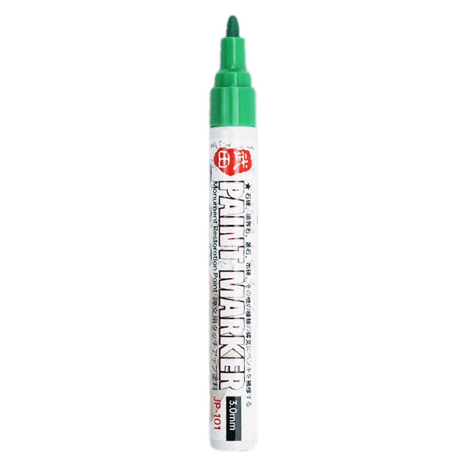 Wasserfeste Grabsteinmarker - Permanentmarker, Geeignet Für Steindenkmäler, Wetterbeständige Goldtinte, Geeignet Für Gedenkstätten Und Künstlerische Gestaltungen (grün).