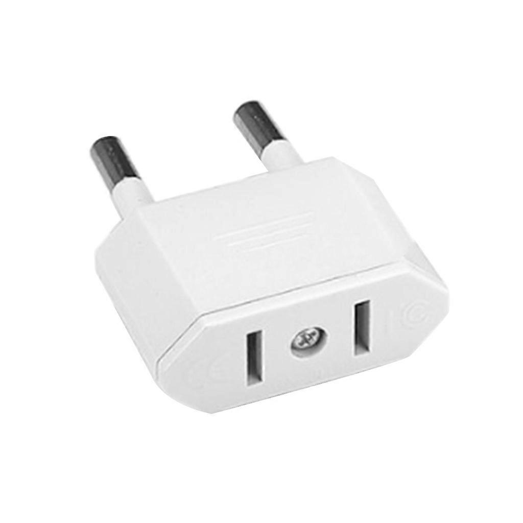 Universeller 6a-reiseadapter Für Europäische Stecker, Euro-konverter, Ladegerät, Euro-zu-amerika-steckeradapter 250v Weiß
