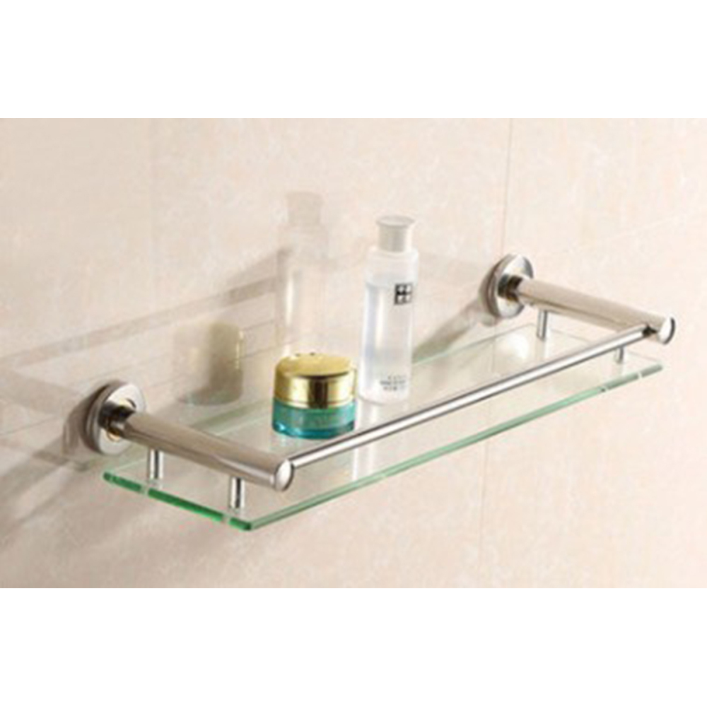 Badezimmerregal, Wandregal Aus Gehärtetem Glas [nx]
