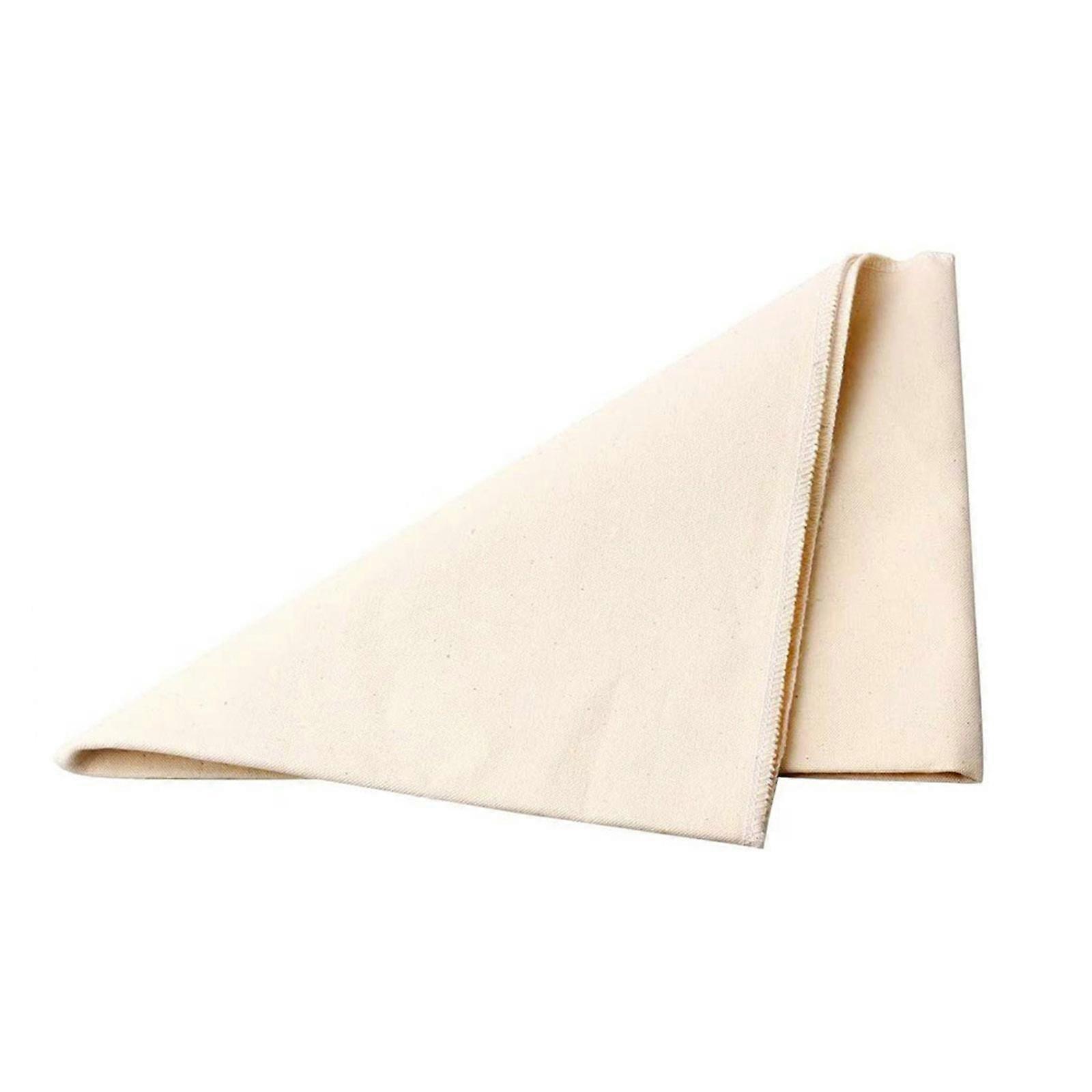 Gärtuch Zum Backen, Gärtuch Für Teig, Aus Baumwolle Und Leinen, Ideal Für Die Perfekte Teigführung, 66 X 90 Cm, 3er-set