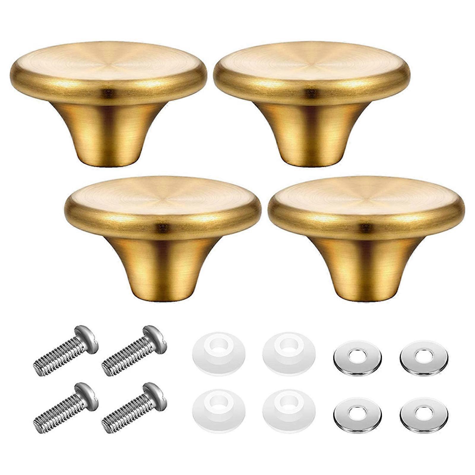 Set Mit 4 Ersatzknöpfen Aus Metall Für Backöfen, Küchenutensilien Und Deckel. Passende Ersatzteile Für Backöfen.