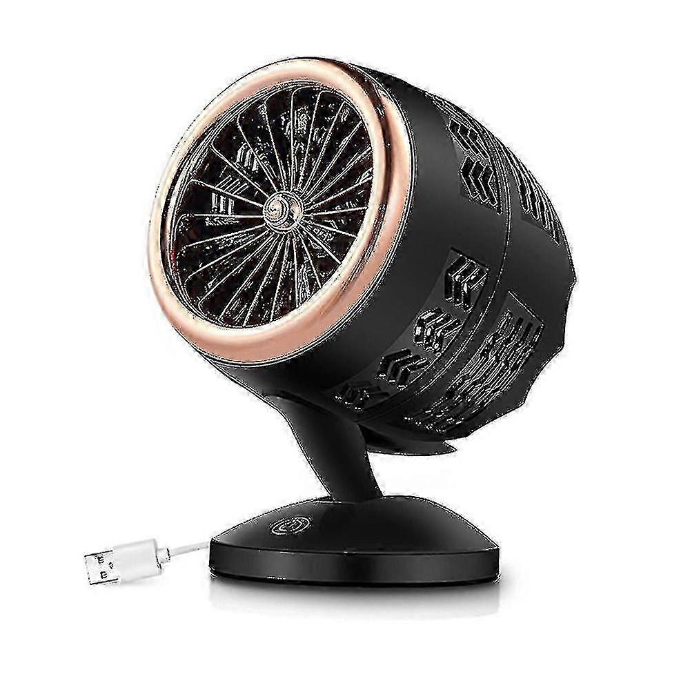 Tragbarer 350-w-heizlüfter Mit Usb-anschluss, Schnelle Aufheizung, Thermostat Für Zuhause