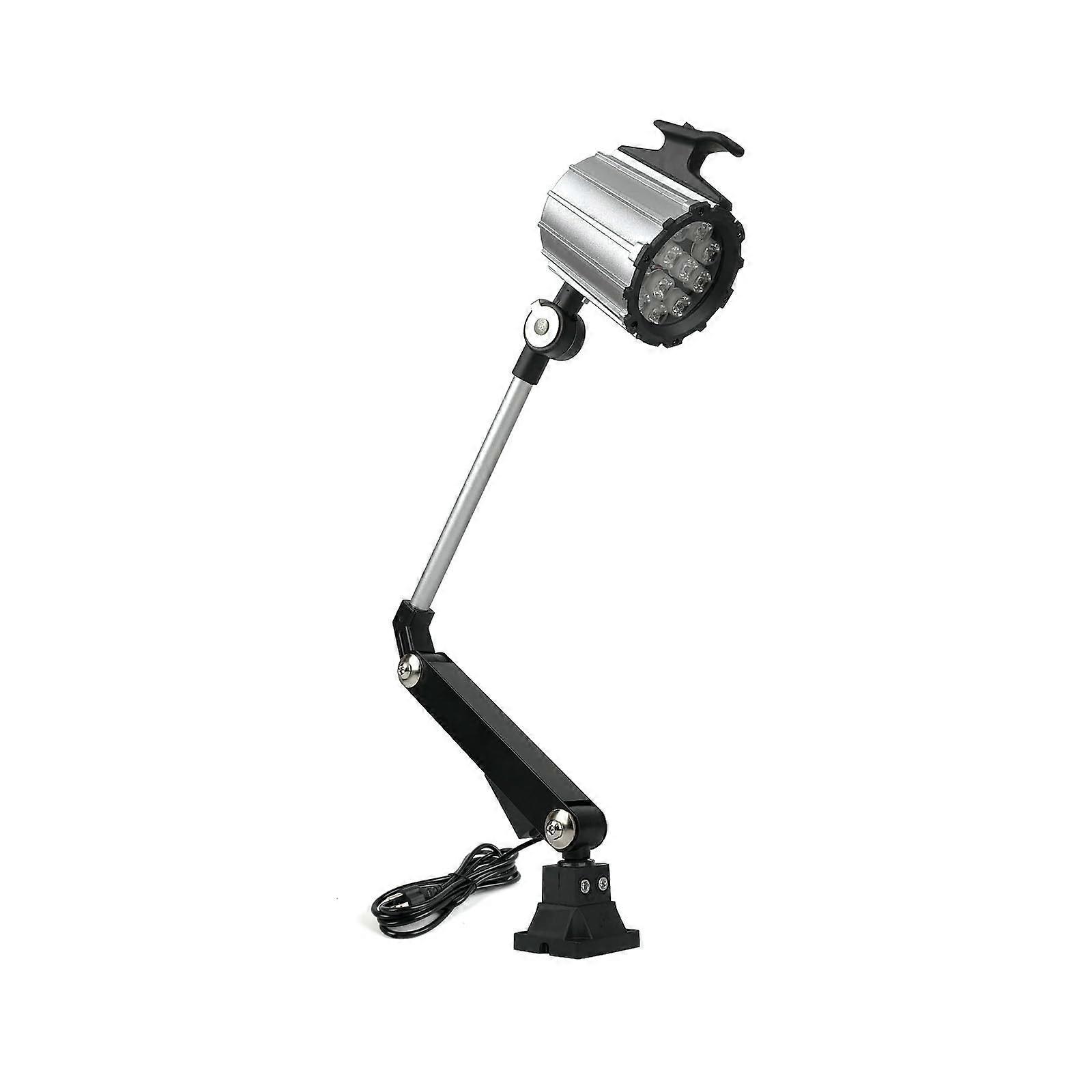 Led-arbeitsleuchte Für Maschinen, 1200 Lumen, Hohe Leuchtkraft, Aluminiumschirm Ip67, Kompatibel Mit Drehmaschinen Und Werkstattanwendungen.