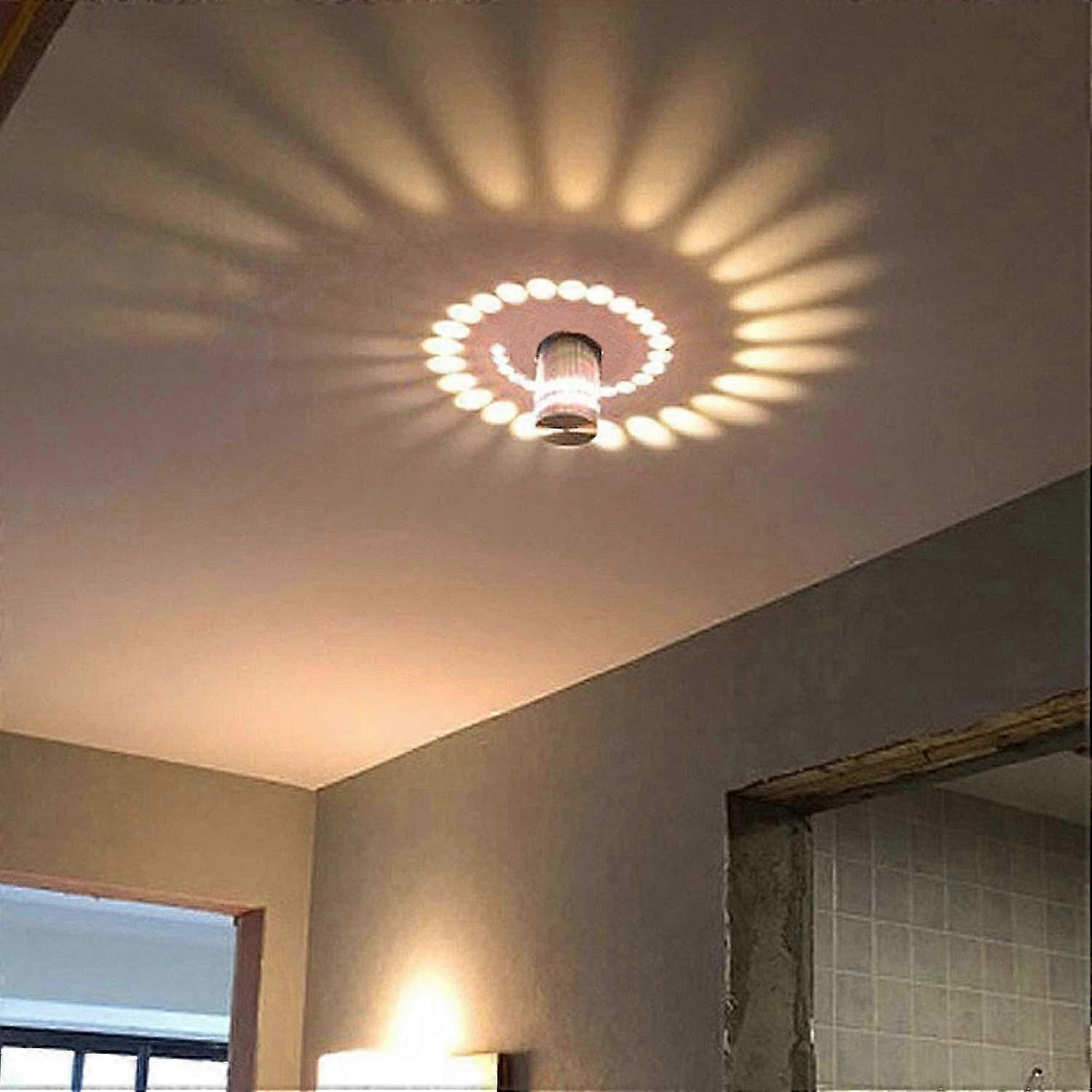 3-watt-led-wandleuchte, Badezimmerleuchte Aus Aluminium, Moderne Wandleuchte