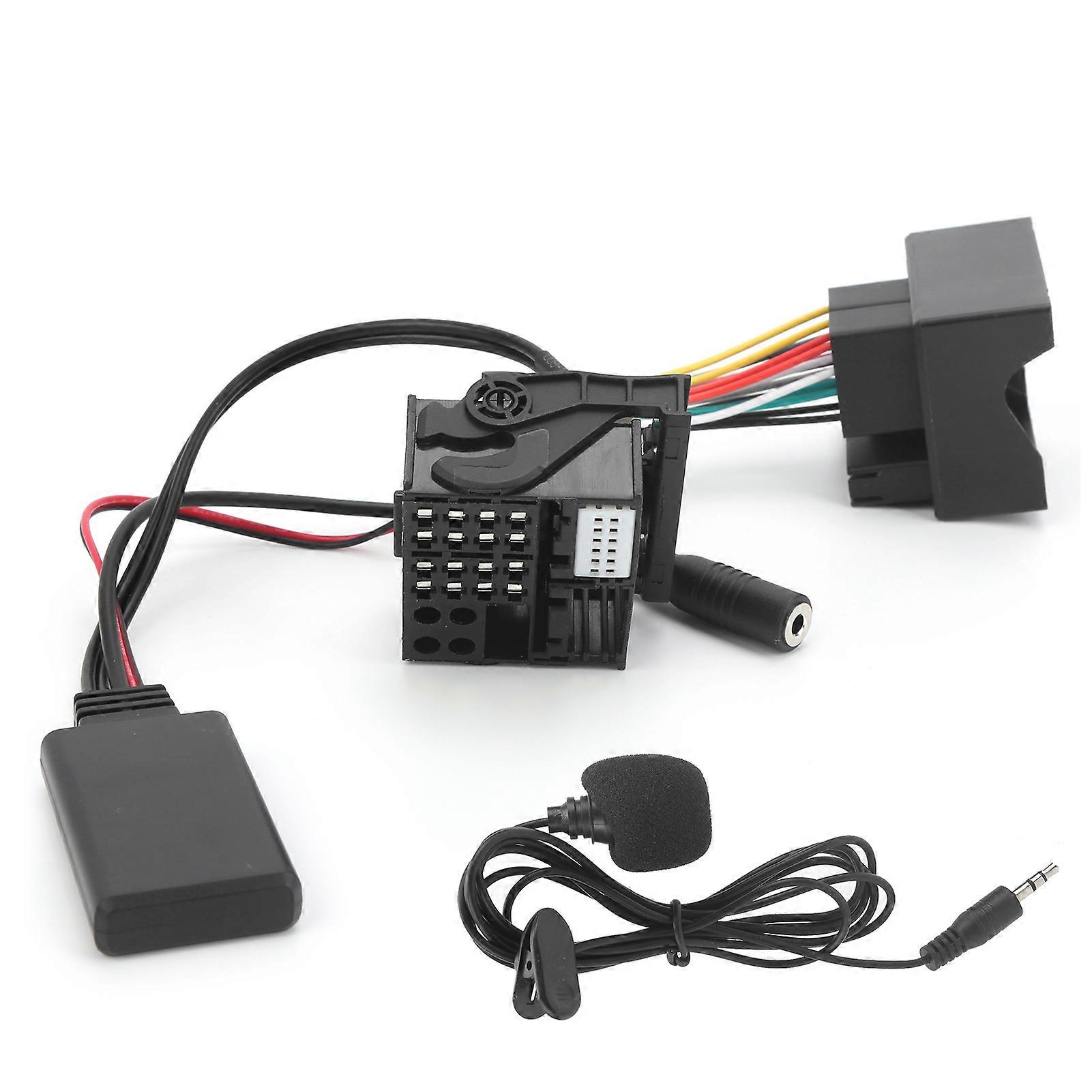 150 Cm Bluetooth 5.0 Aux-audioadapter Mit Mikrofon, Kompatibel Mit Den Modellen E60, E63, E64, E65, E66 Und E87.