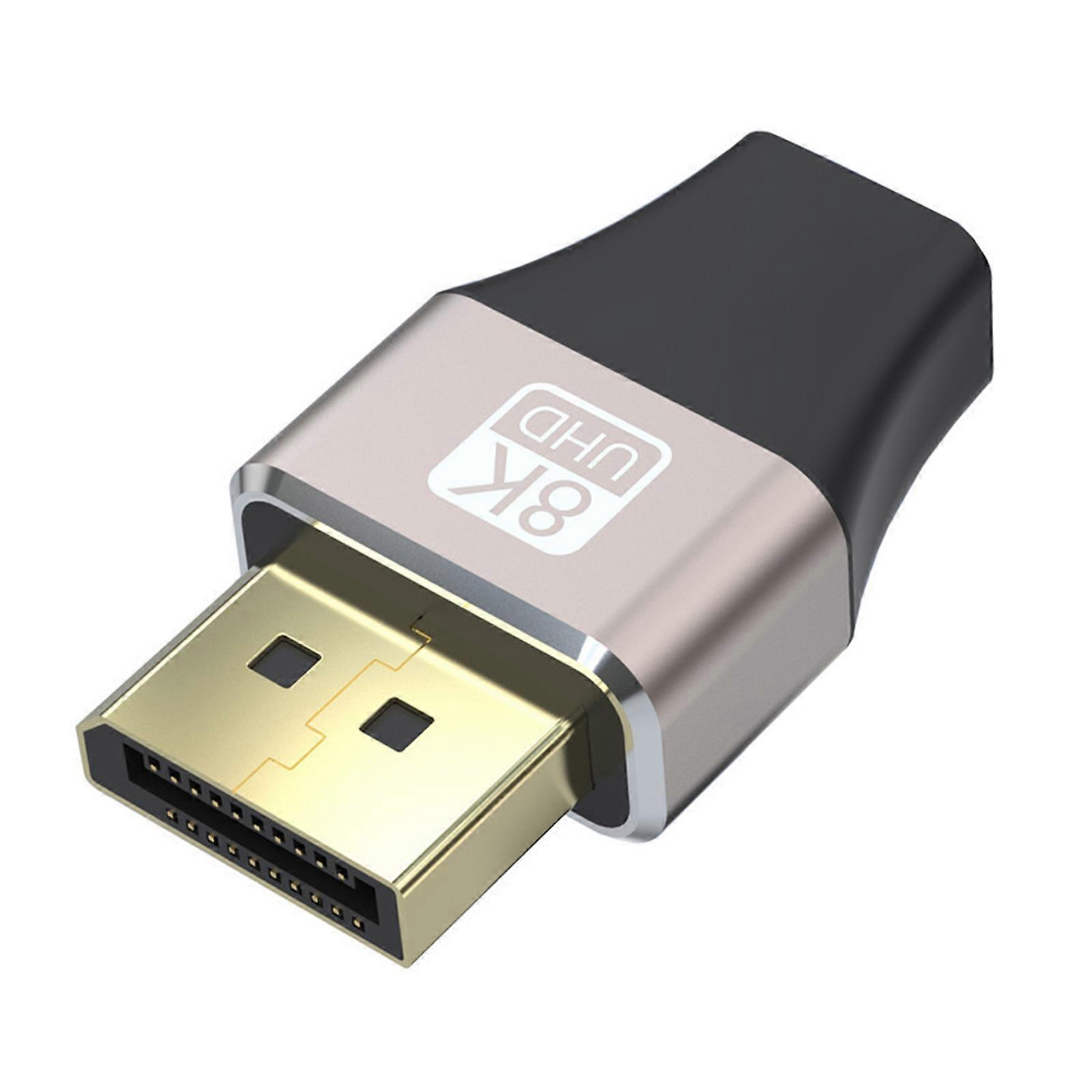 Mini Displayport 1.4 8k 60hz Auf Displayport Adapter (stecker/buchse Auf Buchse/stecker), Kompatibel Mit Pc Und Laptop.