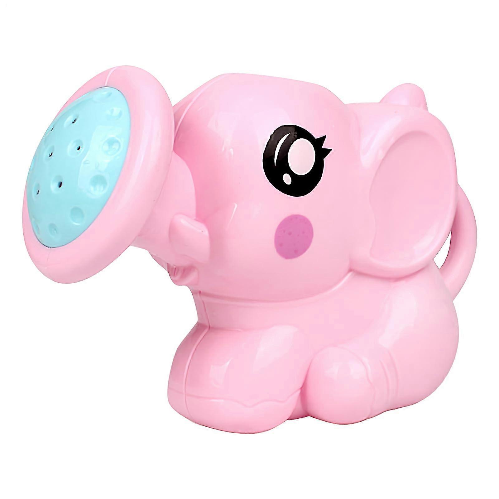 Gießkanne Für Kinder In Form Eines Rosa Elefanten, Ideal Für Garten, Strand Und Badewanne, Mit Ergonomischem, Rutschfestem Griff.