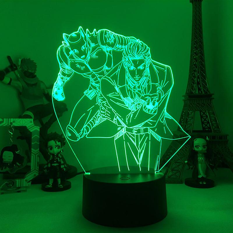 3d-led-nachtlicht Anime Jojo's Bizarre Adventure Kujo Jota