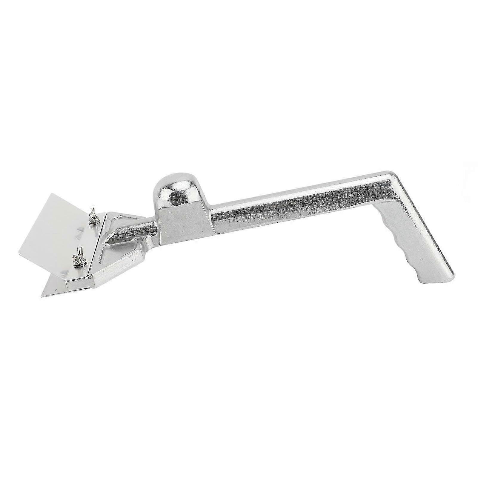Robuster, Professioneller Herdplattenschaber Mit Ergonomischem Griff Und Schutzvorrichtung