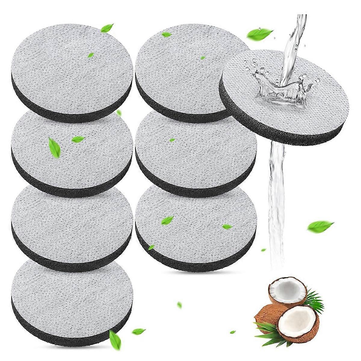Packung Mit 8 Mikro-scheiben-wasserfiltern, Kompatibel Mit Brita Fill & Go Filterflaschen Und -kannen.