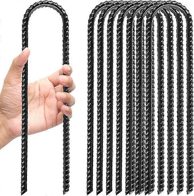Set Mit 8 Bodenankern Für Trampolin (edelstahl), Zeltnägel, 30 Cm Lang, 5 Cm Breit, Wetterfest.