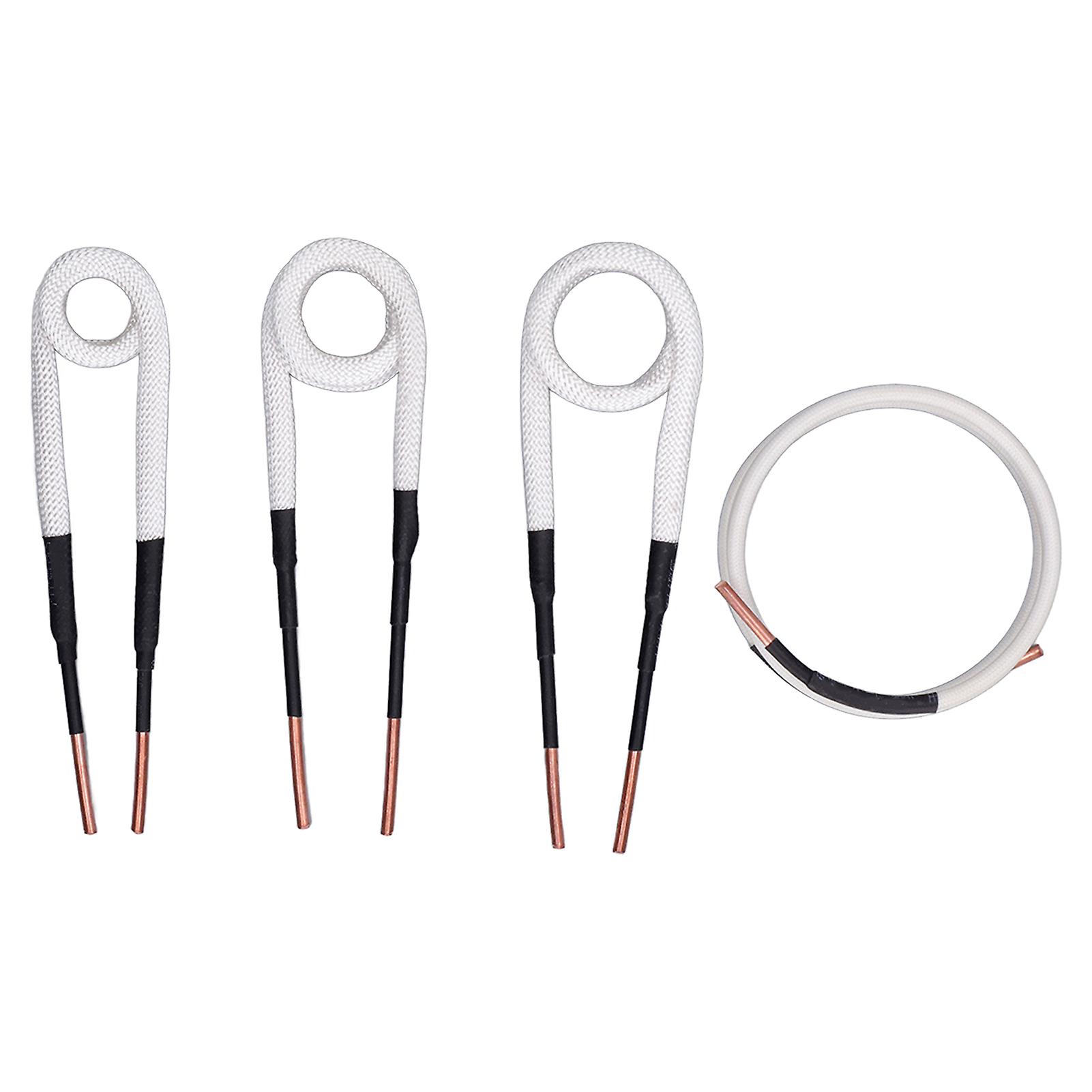 Satz Mit 4 Induktionsheizspulen Mit 3 Mm Messingkern, Kompatibel Mit Dem Entfernen Von Muttern Und Schrauben.