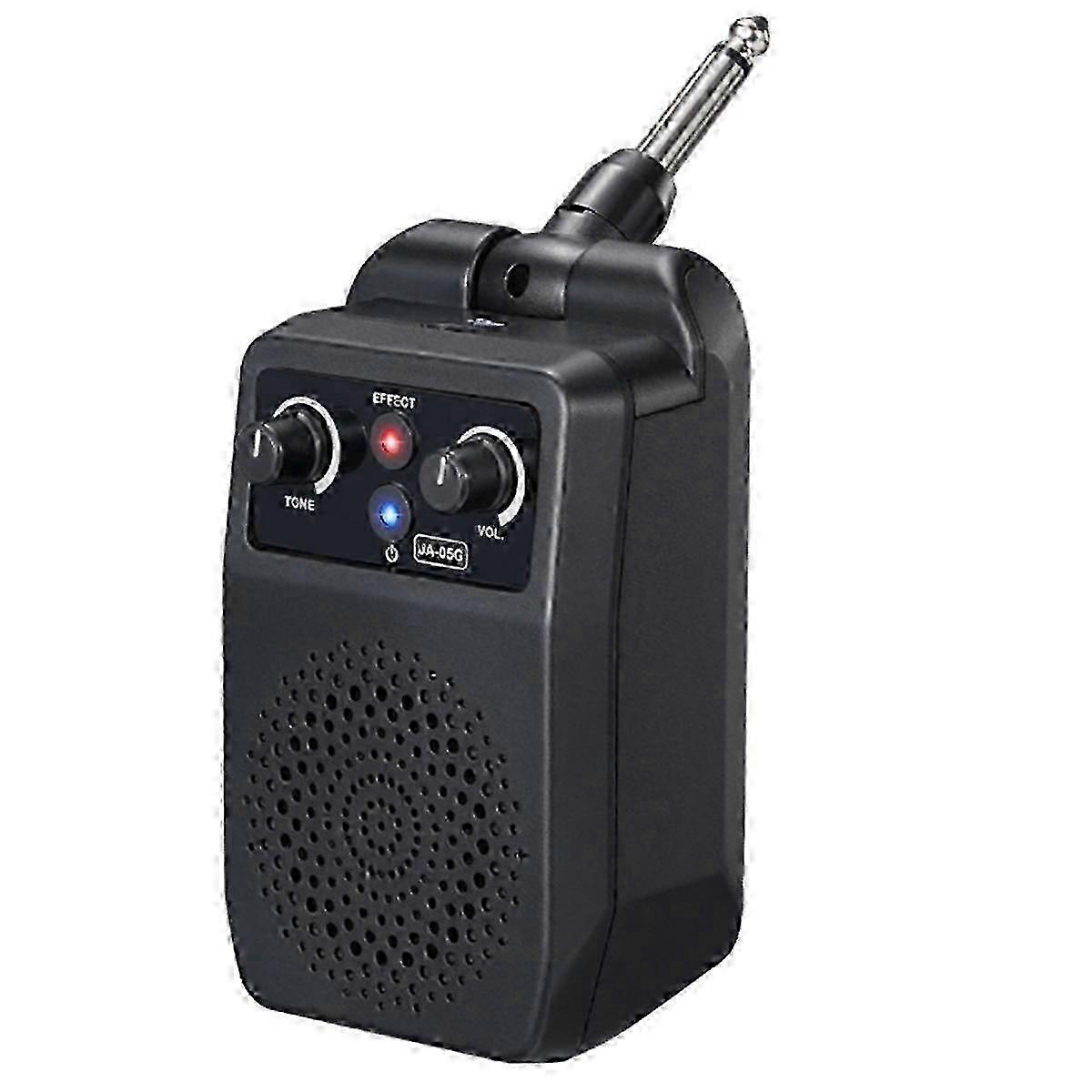 5-watt-mini-gitarrenverstärker Mit Integriertem Bluetooth, 4 Effekten Und Wiederaufladbarem Akku