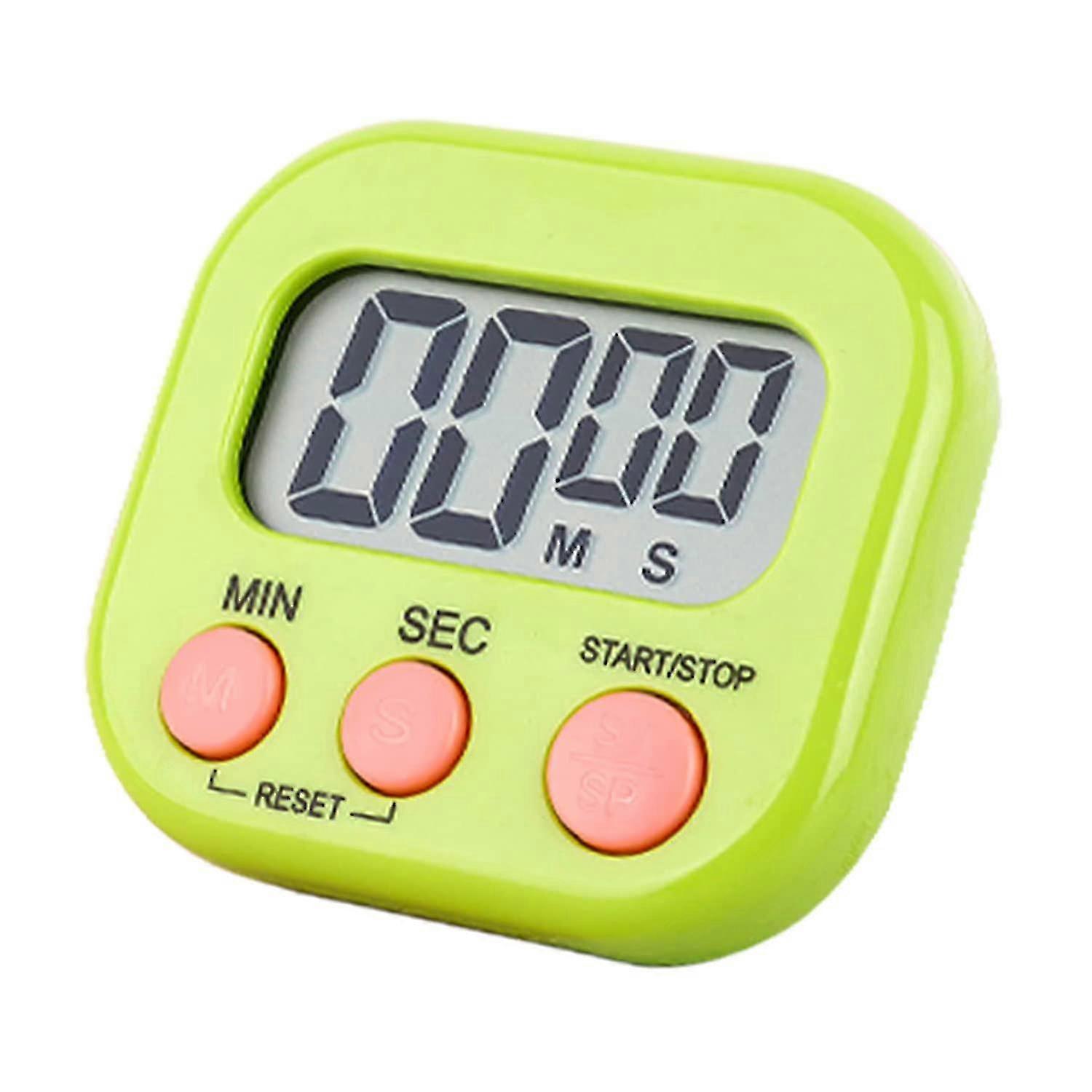 Magnetischer Küchentimer, Digitaluhr, Optischer Timer, Lichtanzeige, Countdown-timer