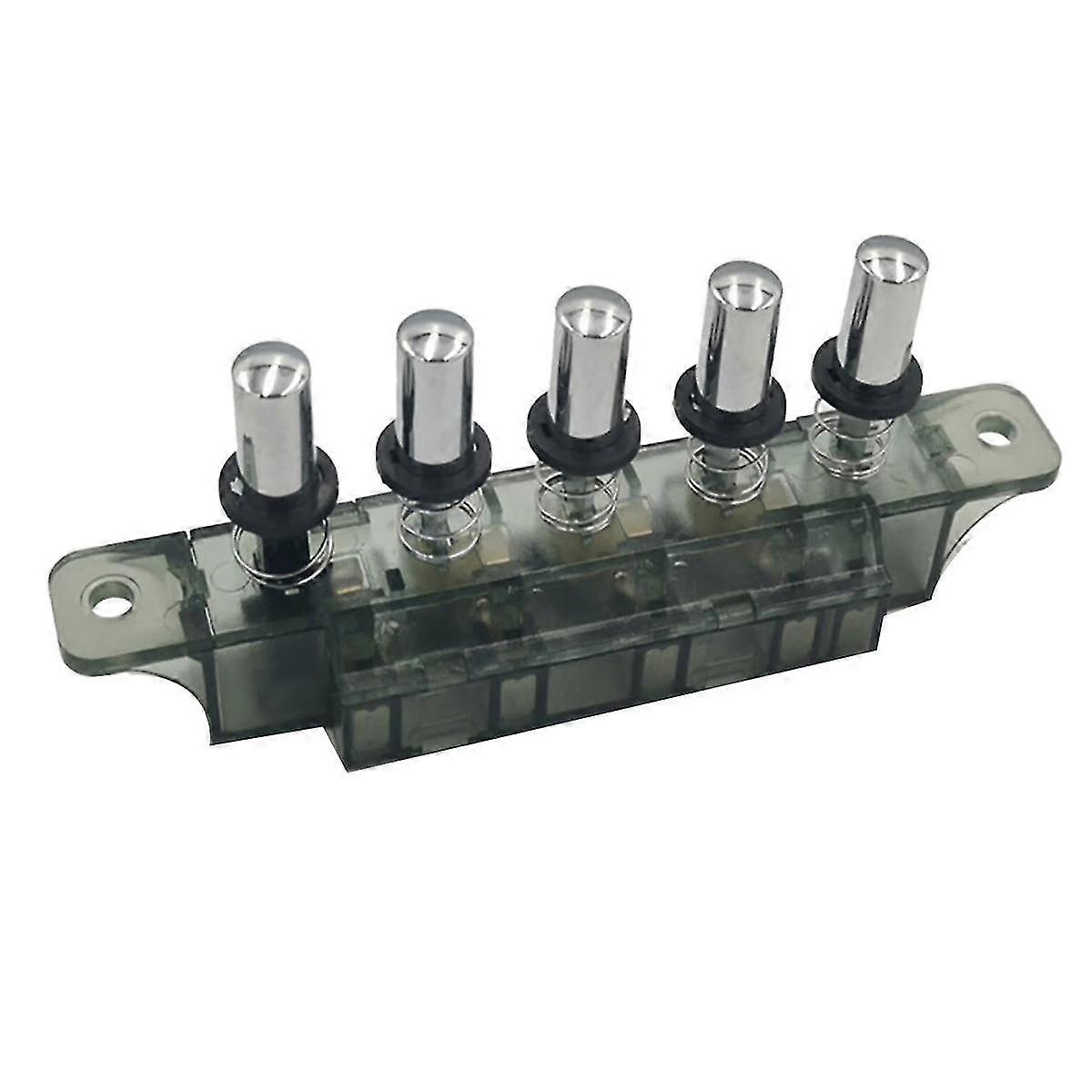 Xinhan Mq165 Ac 250v 4a 5-tasten-tastaturschalter Für Dunstabzugshauben, Kompatibel Mit Dunstabzugshauben