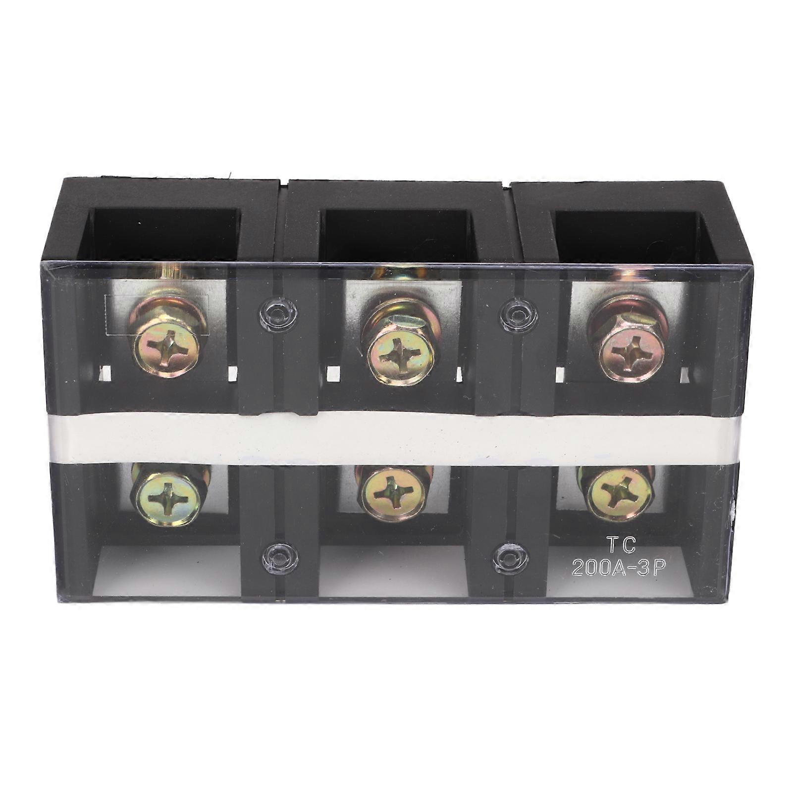Hochstrom-doppelreihen-schraubanschluss Mit Pc-schutz, Kompatibel Mit 200a 600v 3-positionen-lichtverteilung (2003)