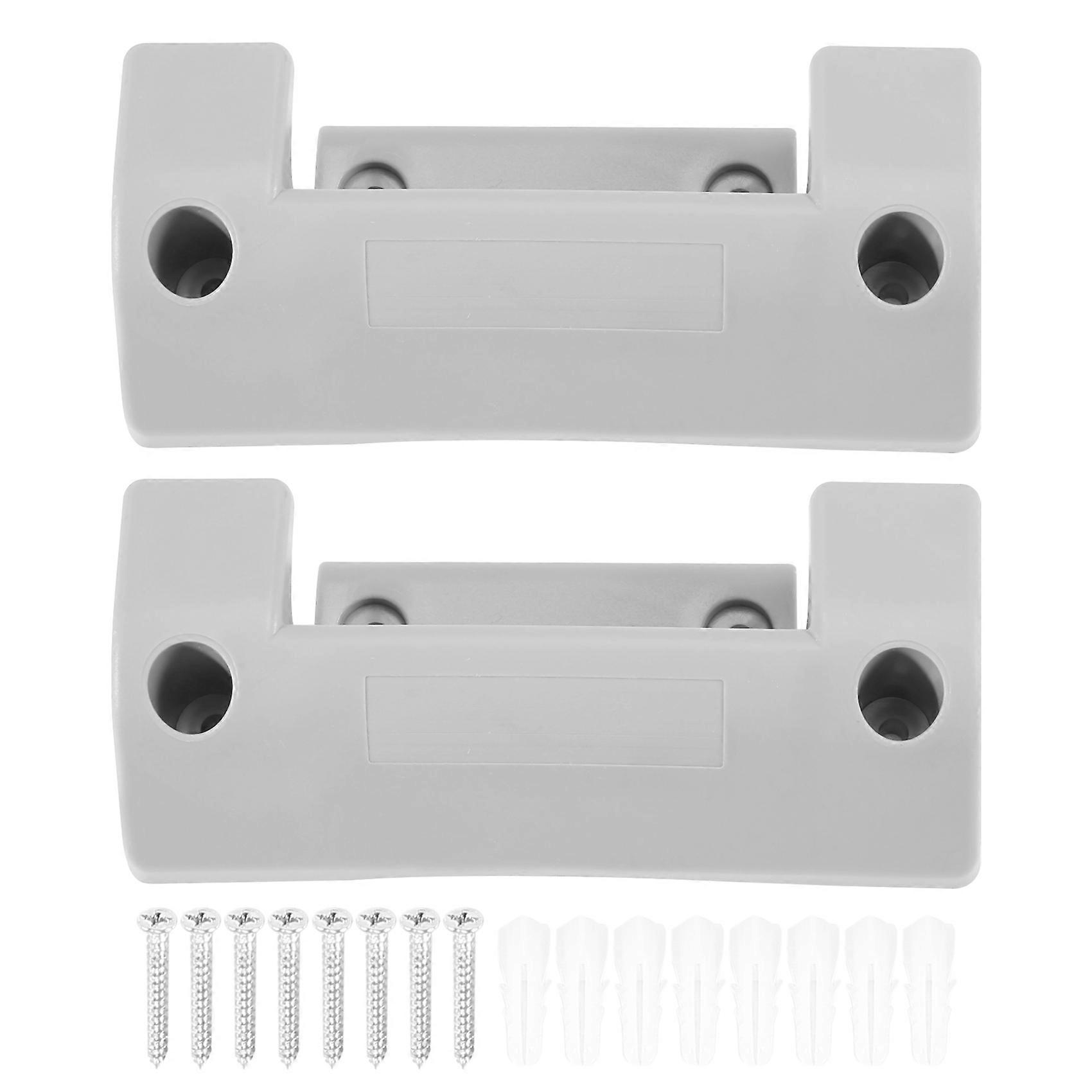 Wandmontierte Pvc-gartenschlauchhalterung (2er-pack) Mit 8 Dübeln