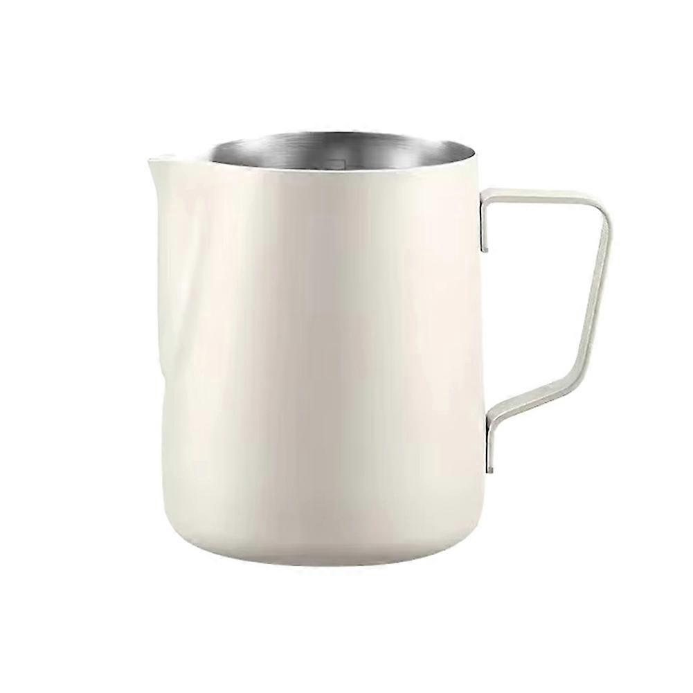 600 Ml Milchaufschäumkännchen Aus Edelstahl, Ideal Für Milch, Sahne, Wasser Und Fruchtsäfte.