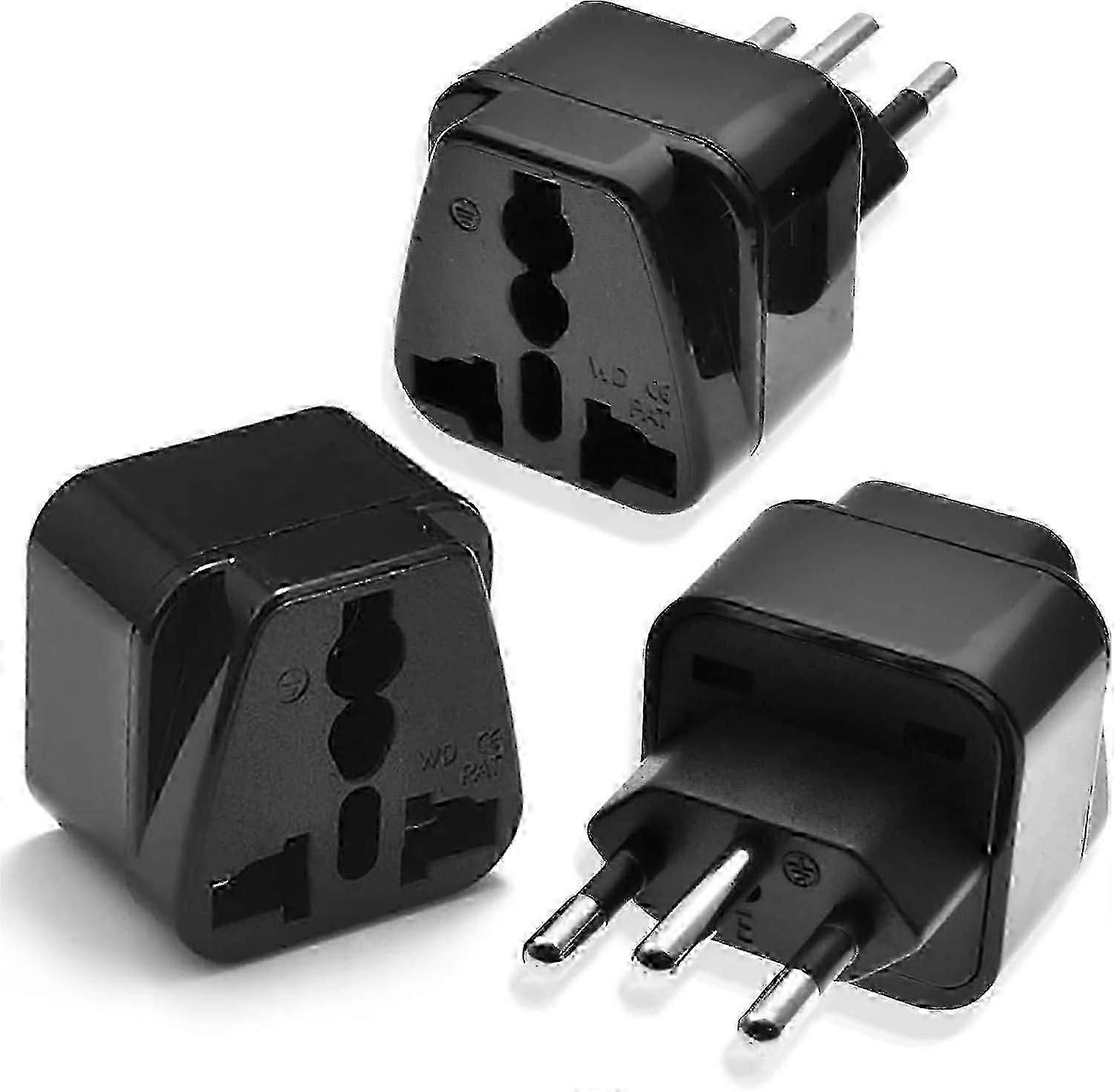 Schweizer Typ-j-netzadapter, 3er-pack, Universell Für Reisen