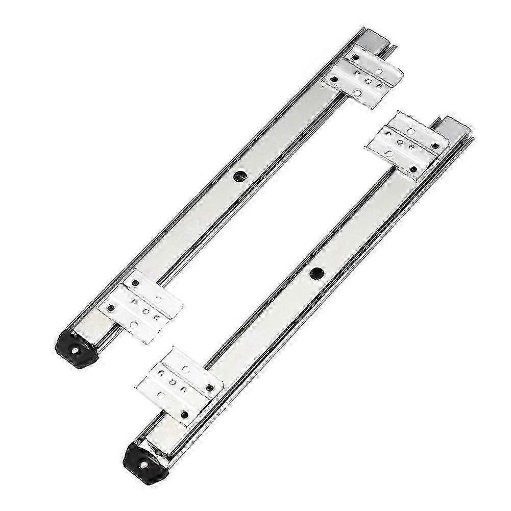 Gleitschiene Für 35-tasten-tastaturschublade, Ausziehbare Ablage, Verstellbare Seitliche Montageschiene, Kompatibel Mit Untertisch-desktop-computern.