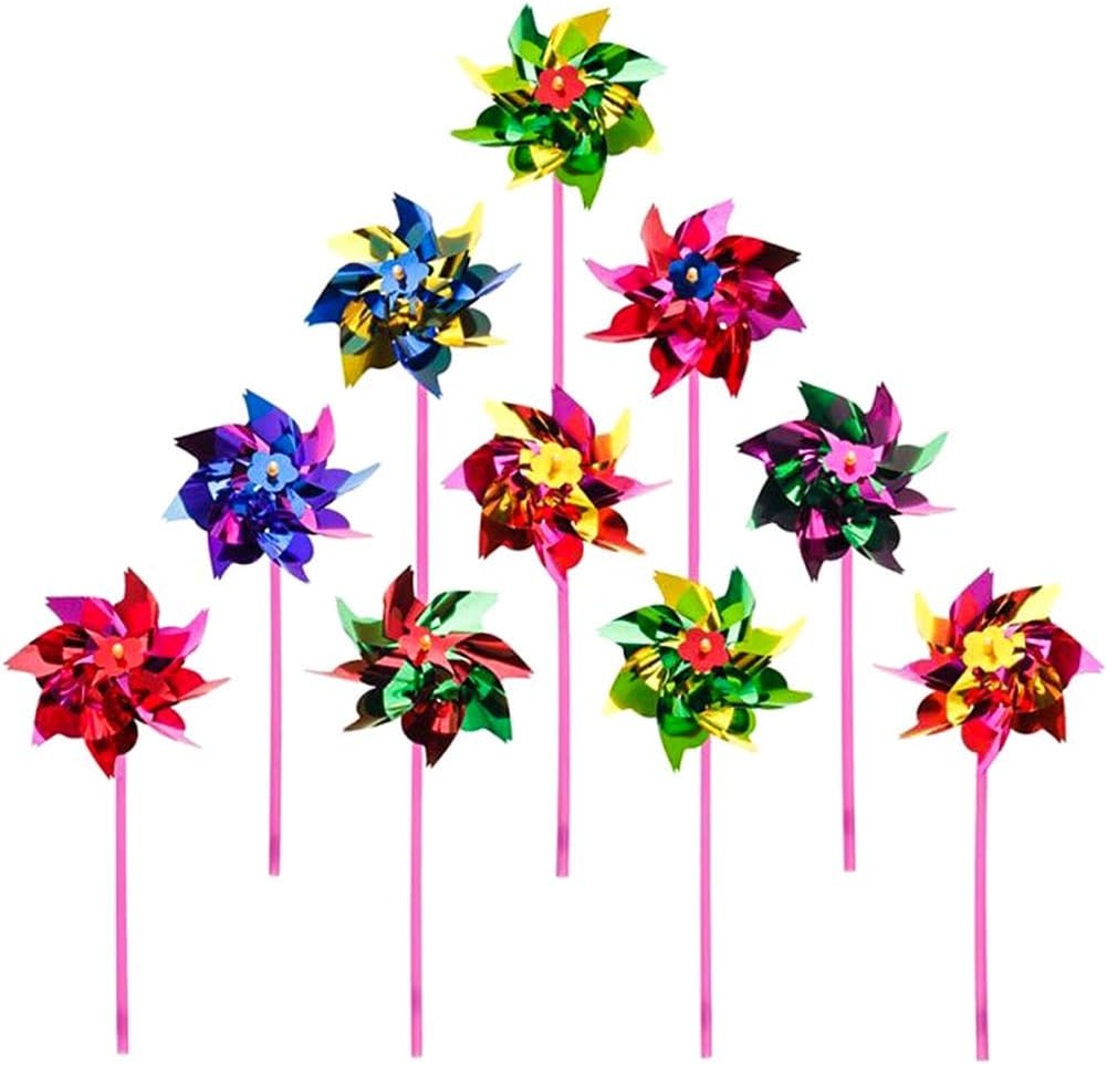 36 Bunte Wetterfahnen Aus Kunststoff In Regenbogenfarben Für Rasen Und Garten, Festliche Und Lustige Dekoration, Flammenfarben, 15 X 36,5 Cm (farbe Zufällig)