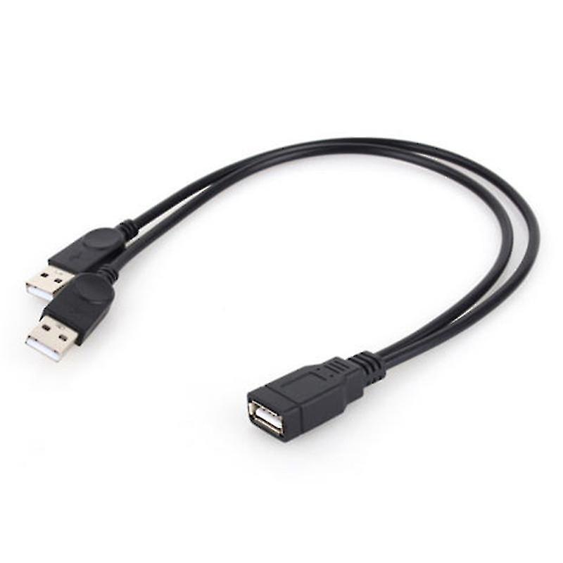 Usb 2.0 Lade- Und Datensynchronisations-verlängerungskabel (1 Buchse Auf 2 Stecker) Hfmqv