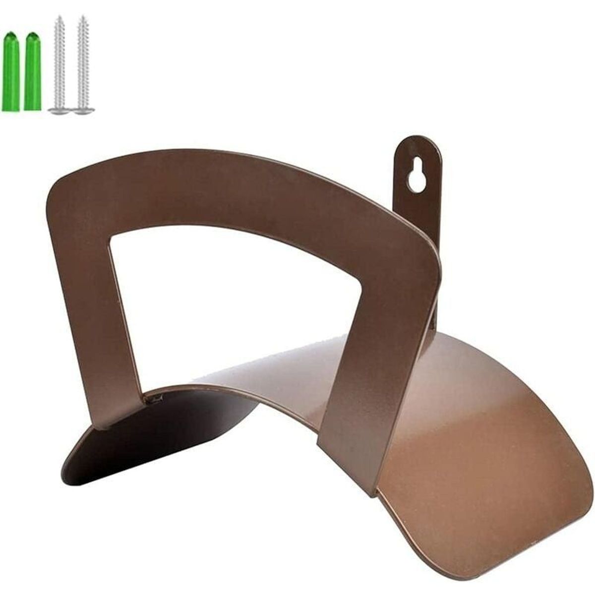 Wandmontierter Gartenschlauchhalter, Korrosionsbeständig, Robust, Mit